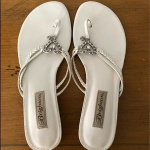 Brighton White Sandals